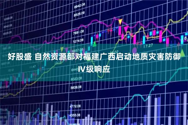 好股盛 自然资源部对福建广西启动地质灾害防御Ⅳ级响应