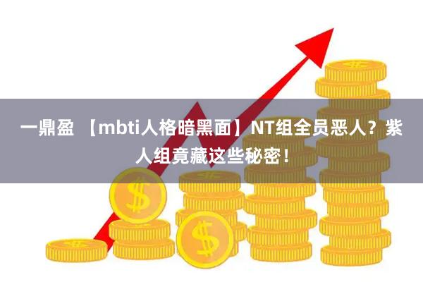 一鼎盈 【mbti人格暗黑面】NT组全员恶人？紫人组竟藏这些秘密！